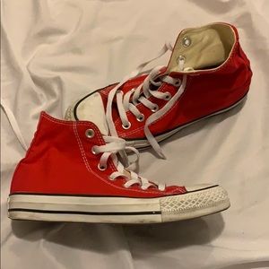 Red converse